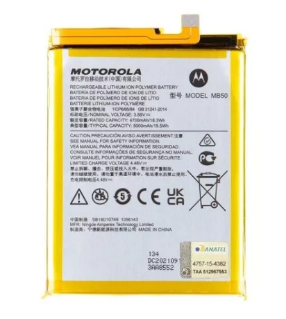 Bateria Moto G200 Xt2175 Mb50 www.distribuidoracp.com.br